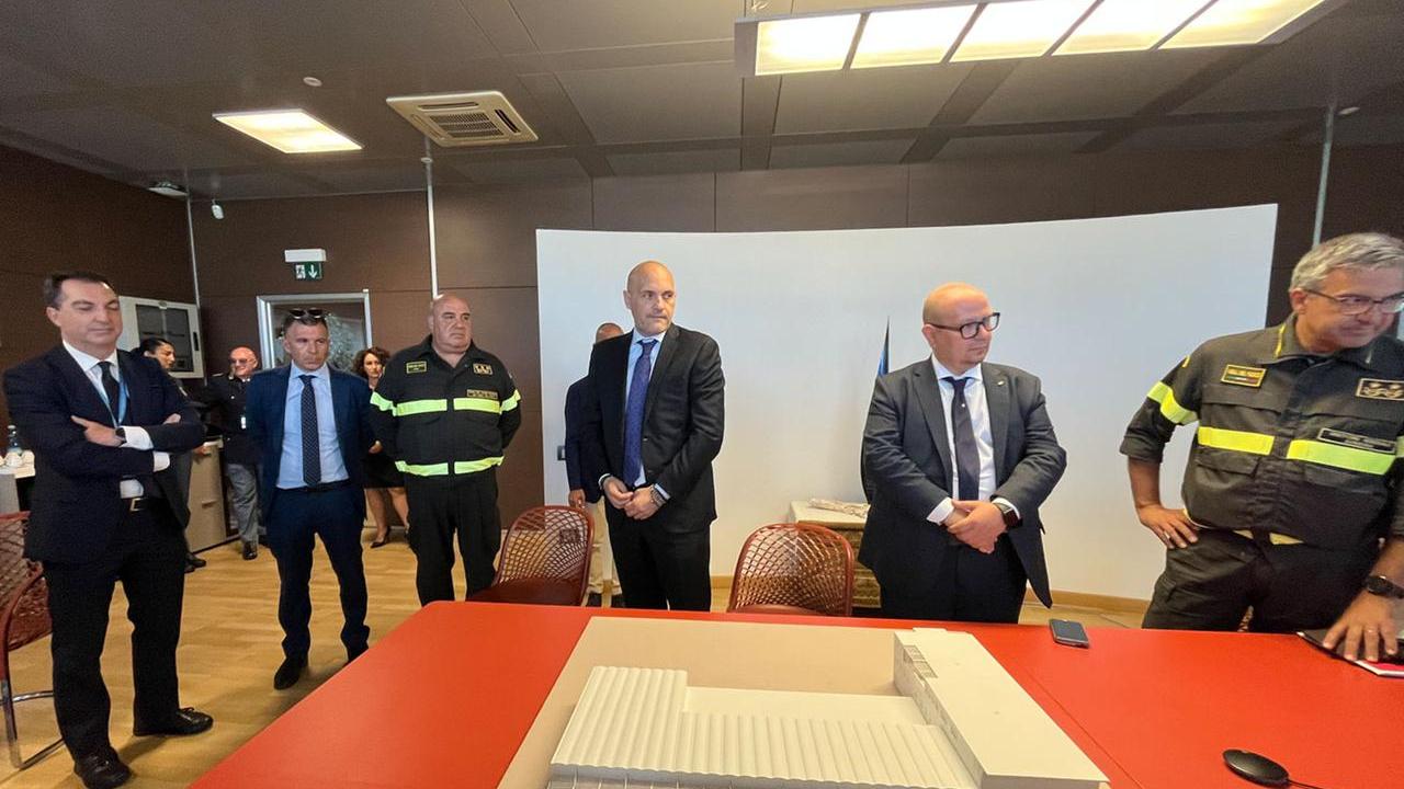 La presentazione del progetto di ampliamento dell’aeroporto di Cagliari (foto Rosas)