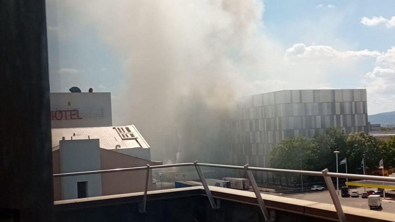 
	L'incendio all'Osmannoro (Foto gentilmente concessa da: DaiColliFiorentini)


