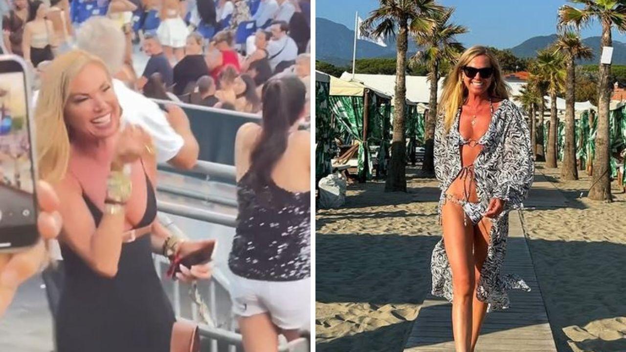 Federica Panicucci sceglie la Toscana, tra il concerto di J.Lo e le vacanze chic a Forte dei Marmi