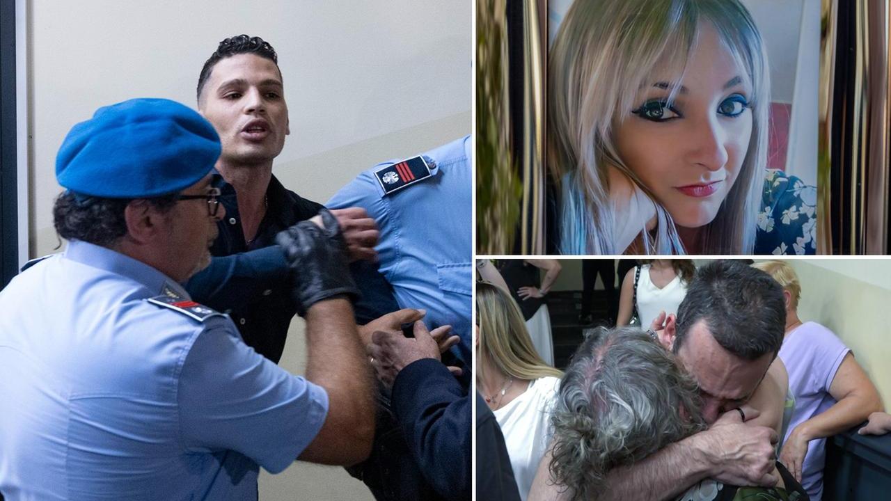 Mohamed Gaaloul dopo la condanna e l'abbraccio tra mamma e fratello di Alice