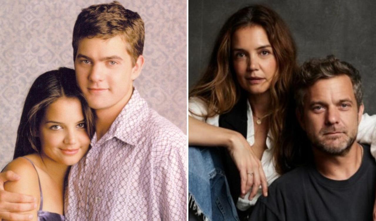 
	Katie Holmes e Joshua Jackson ieri e oggi

