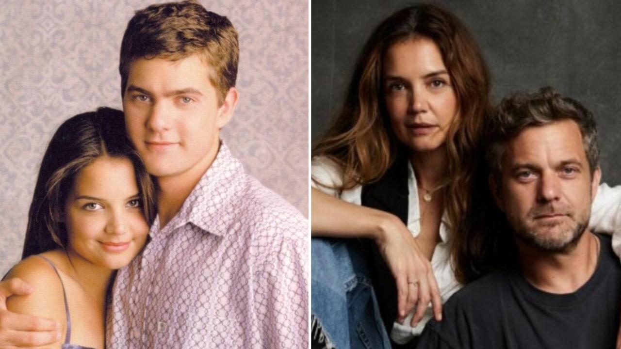Katie Holmes e Joshua Jackson ieri e oggi