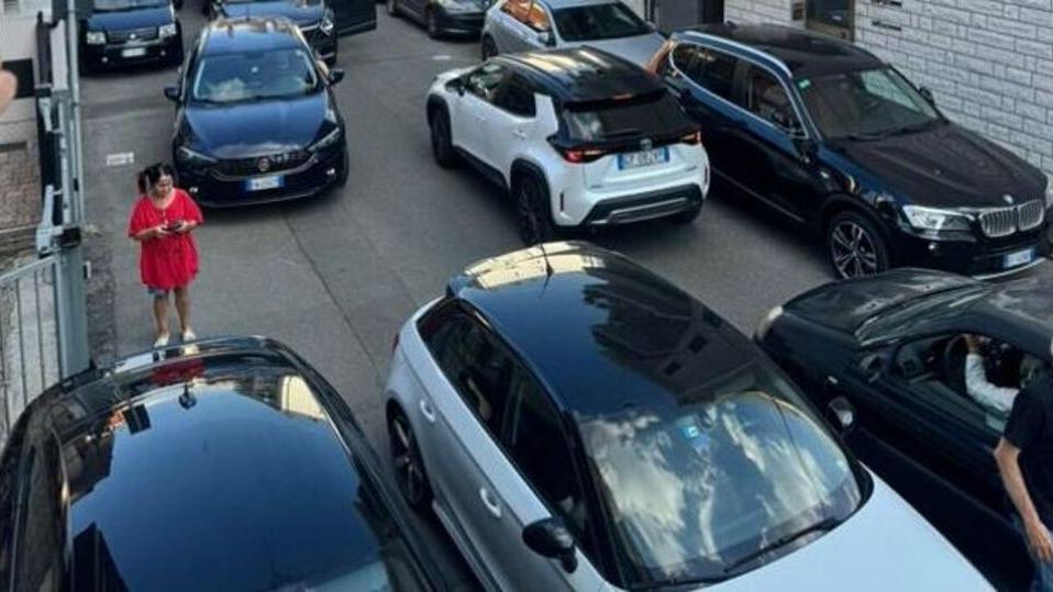 Il traffico in tilt: la situazione