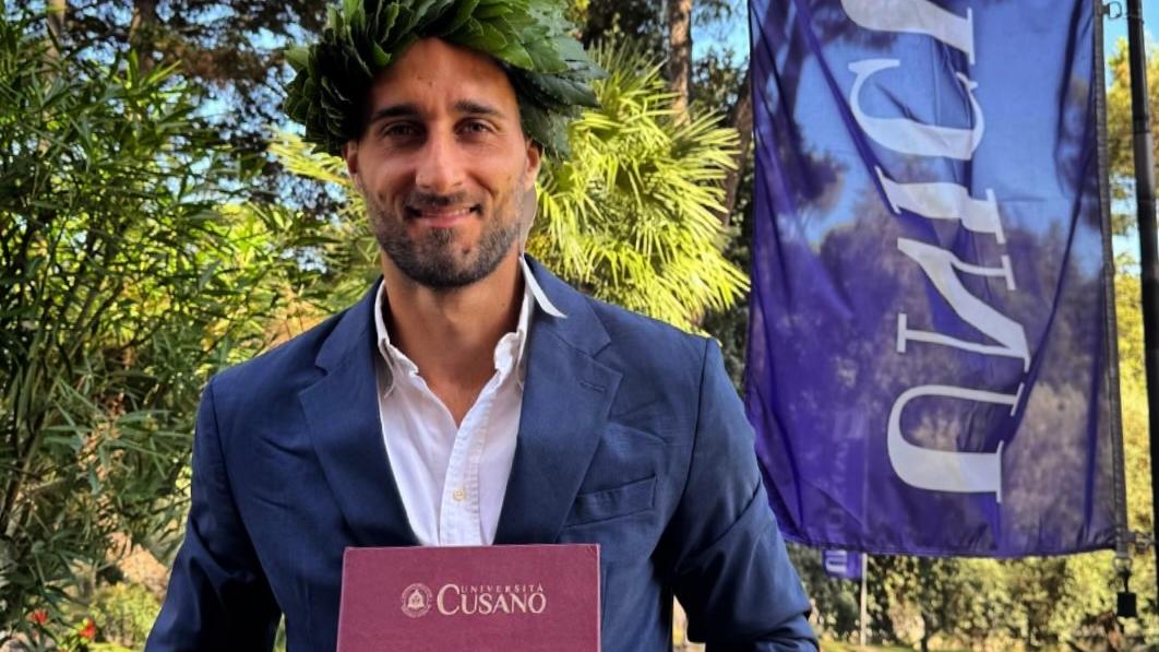 Reggiana, il capitano Paolo Rozzio si è laureato in psicologia