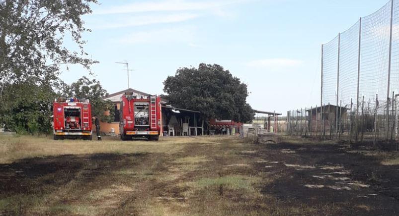 Vaccolino, campo sportivo devastato dalle fiamme