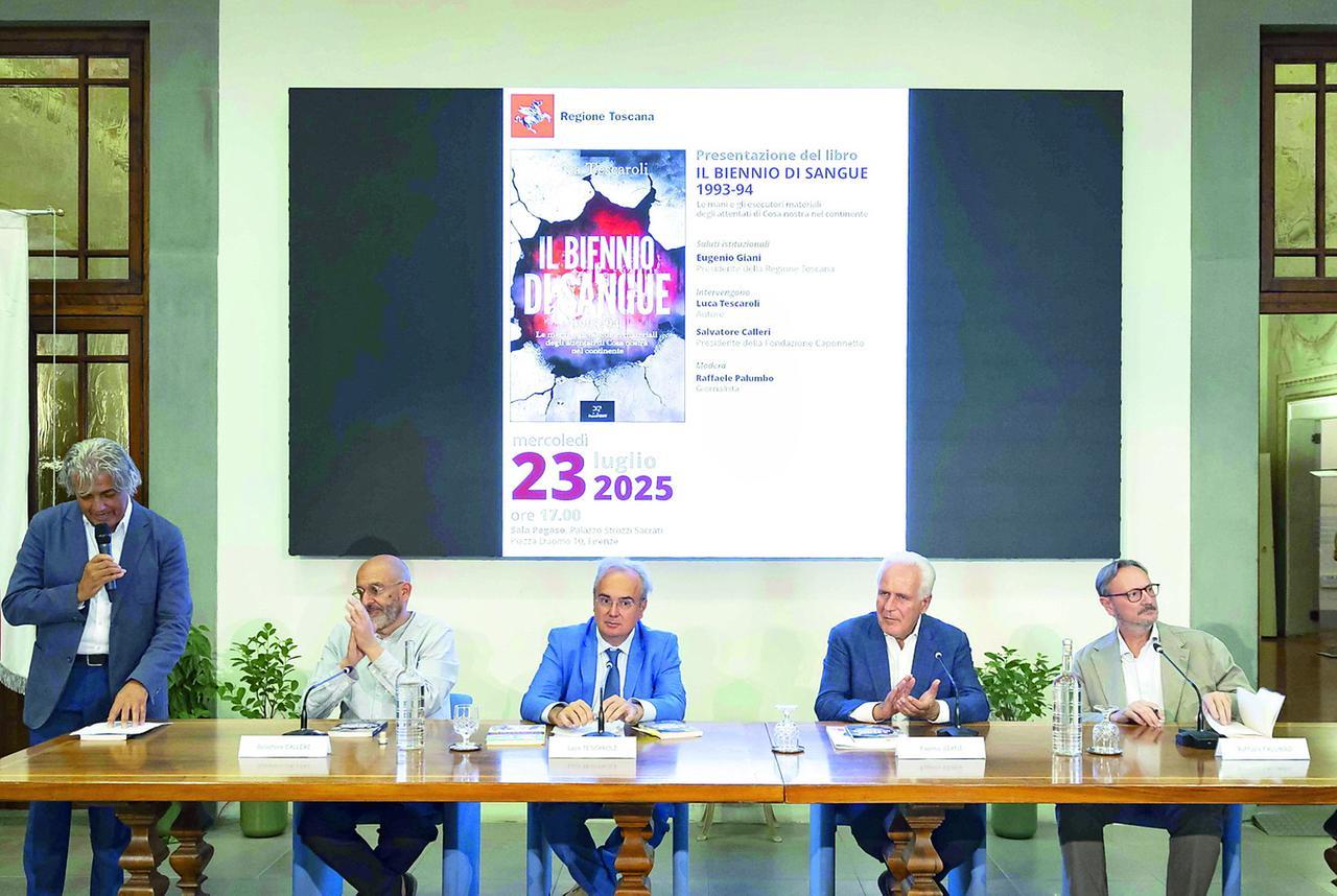
	La presentazione del libro di Luca Tescaroli


