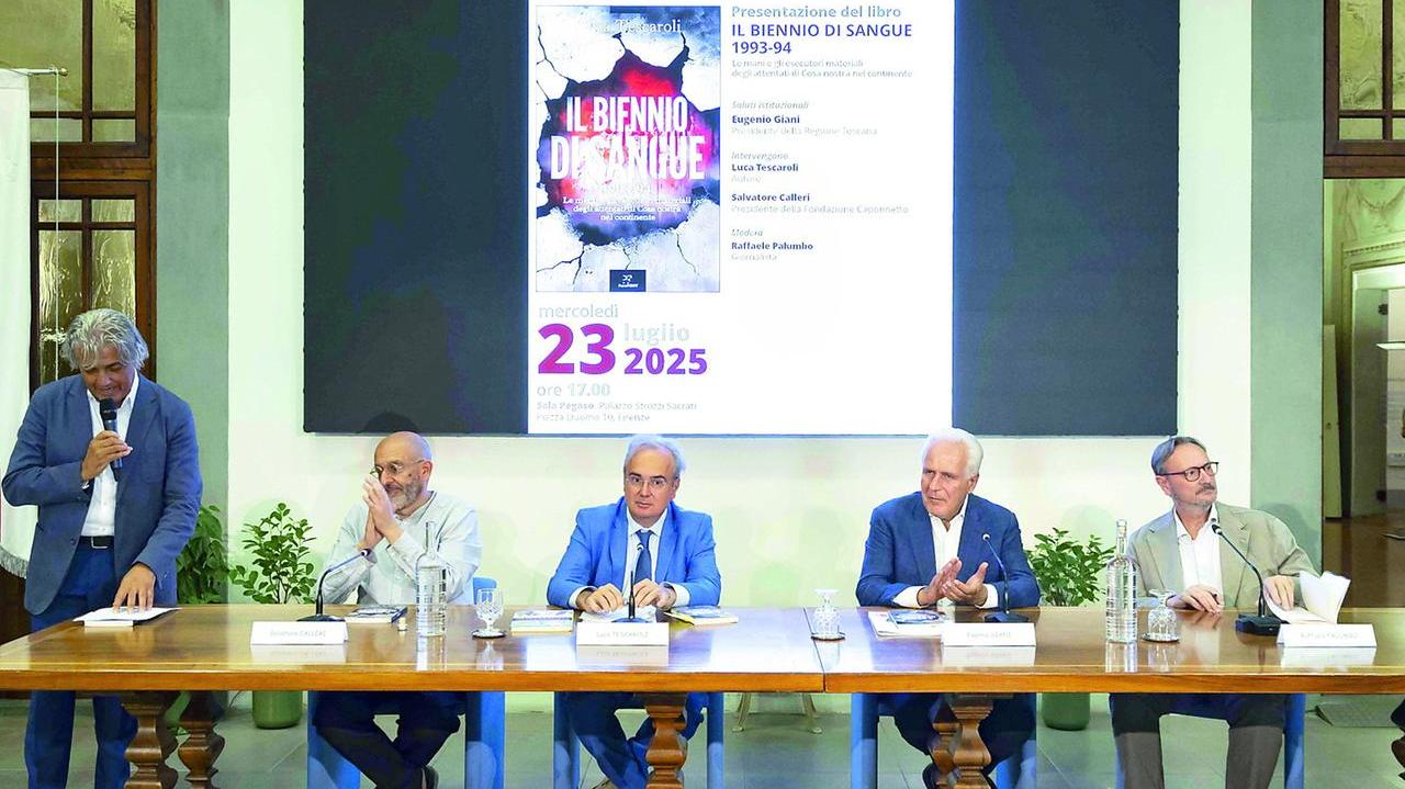 La presentazione del libro di Luca Tescaroli