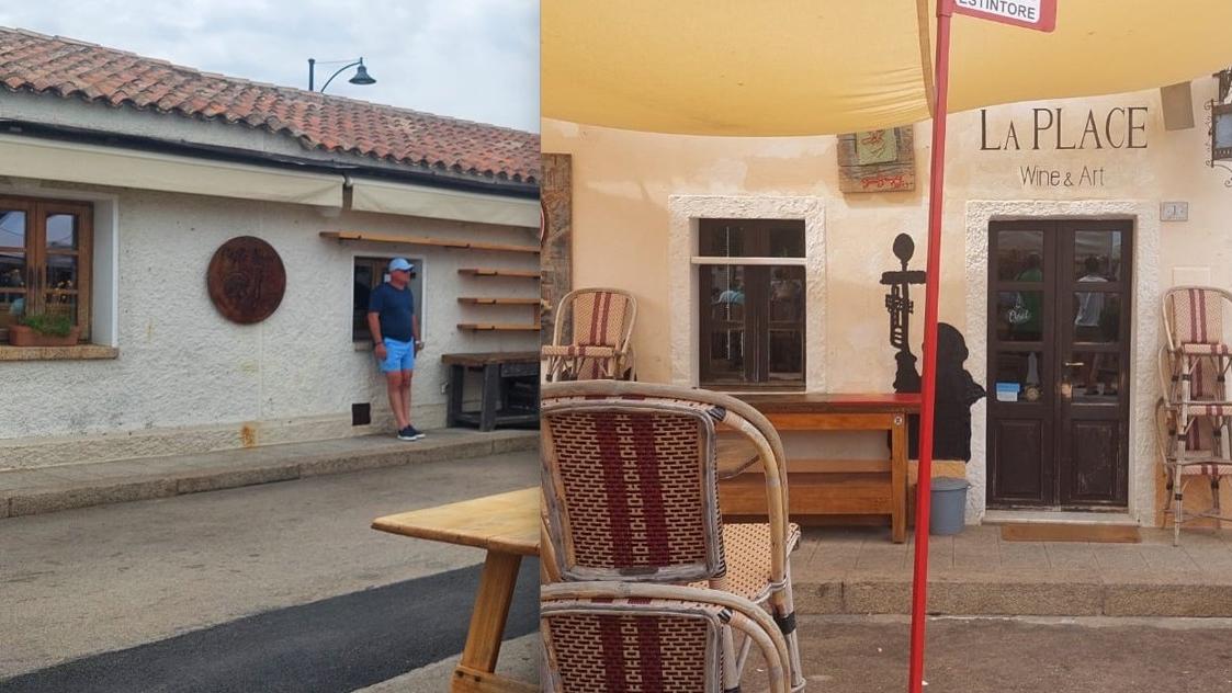 Due dei locali chiusi a San Pantaleo