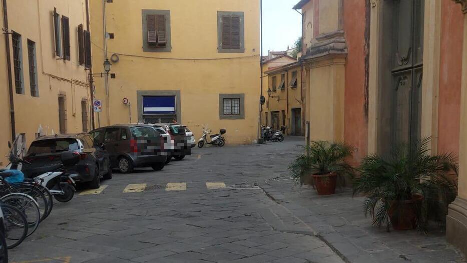 Uno scorcio della strada