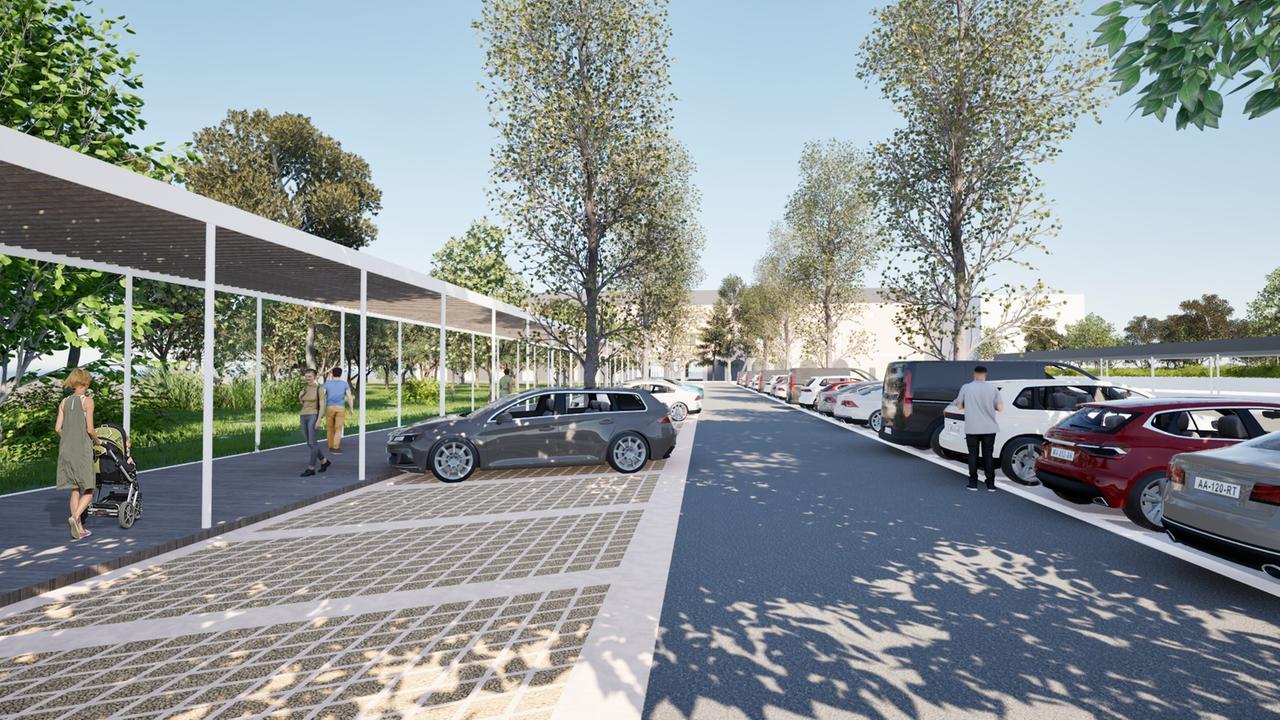 La riqualificazione del parcheggio Zucchi: più alberi, telecamere e illuminazione. Resta il nodo gestione