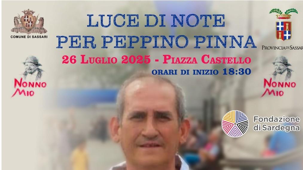 A Sassari in piazza Castello un memorial per ricordare Peppino Pinna