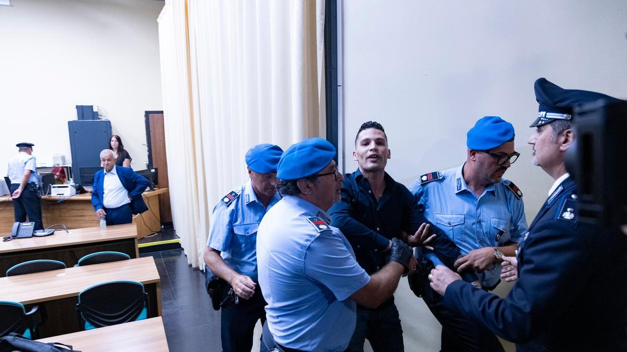 Mohamed Gaaloul dopo la condanna a 30 anni