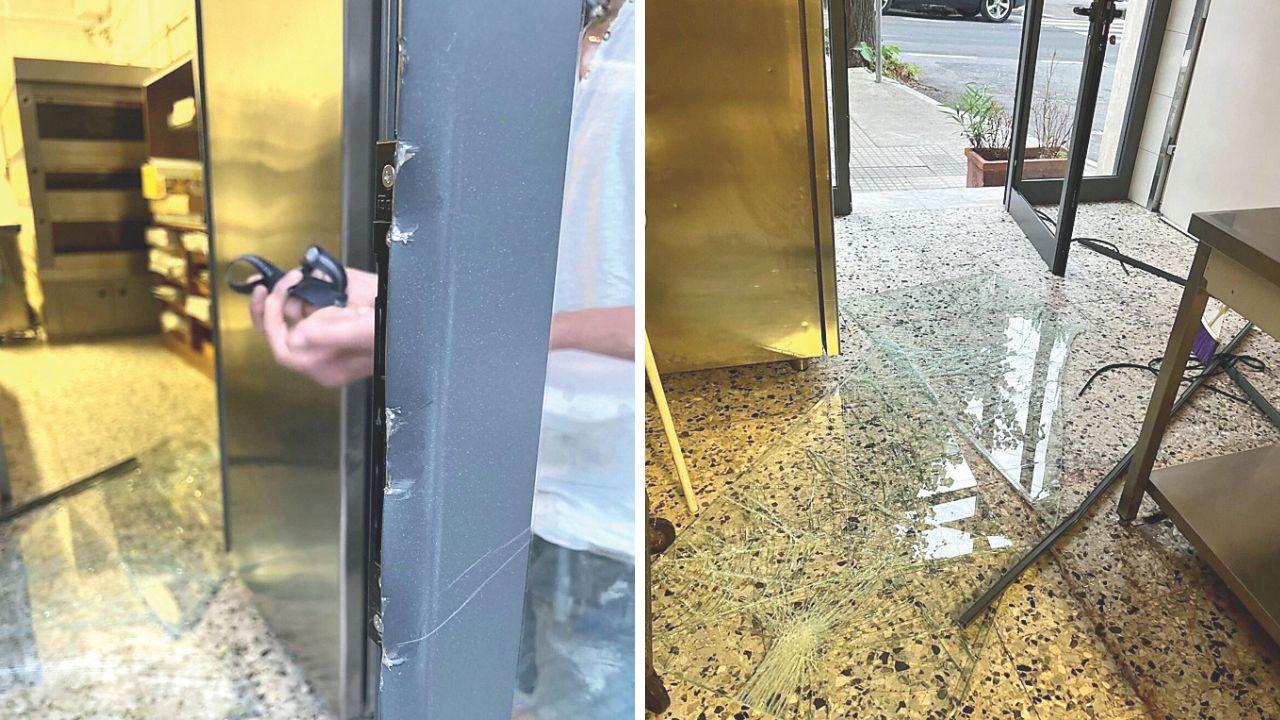 
	I danni alla pasticceria Pecchia di Follonica

