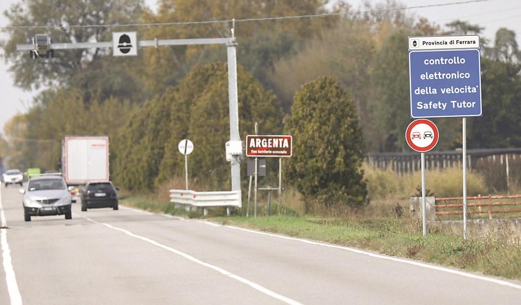 Ferrara, dove c’era un tutor ora c’è un velox