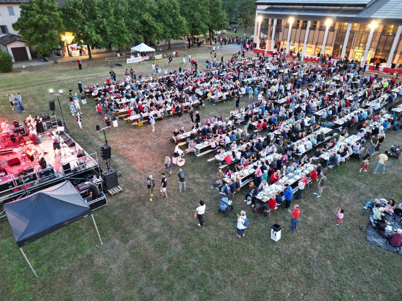 Casa Cervi, capitale antifascista della pastasciutta resistente: presenti oltre 2 mila persone all’evento