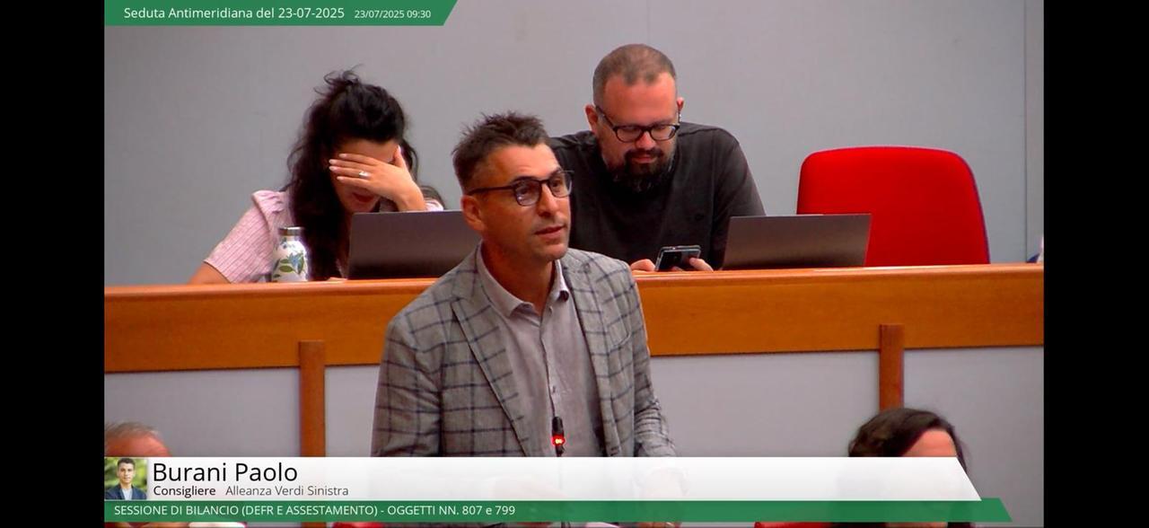 Paolo Burani nitrisce durante il consiglio: «È la furia ambientalista»