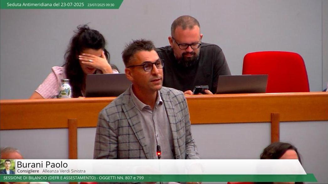 Paolo Burani nitrisce durante il consiglio: «È la furia ambientalista»