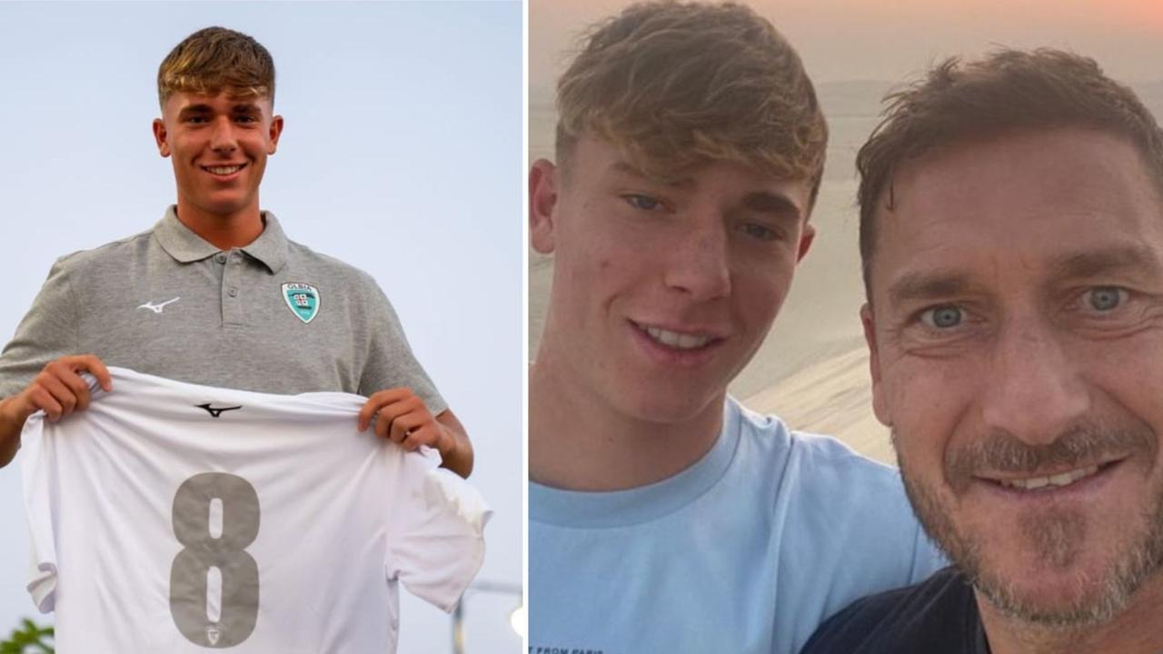 Cristian Totti dice addio al calcio: lavorerà nella “soccer school” del padre