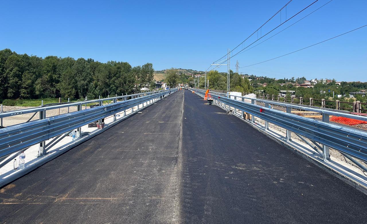 Lavori eseguiti a tempo di record, il Ponte di Veggia riapre lunedì
