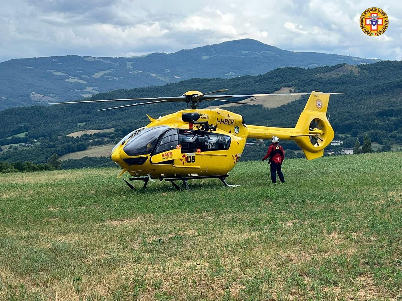 Colpito da un fulmine durante una escursione in Appennino