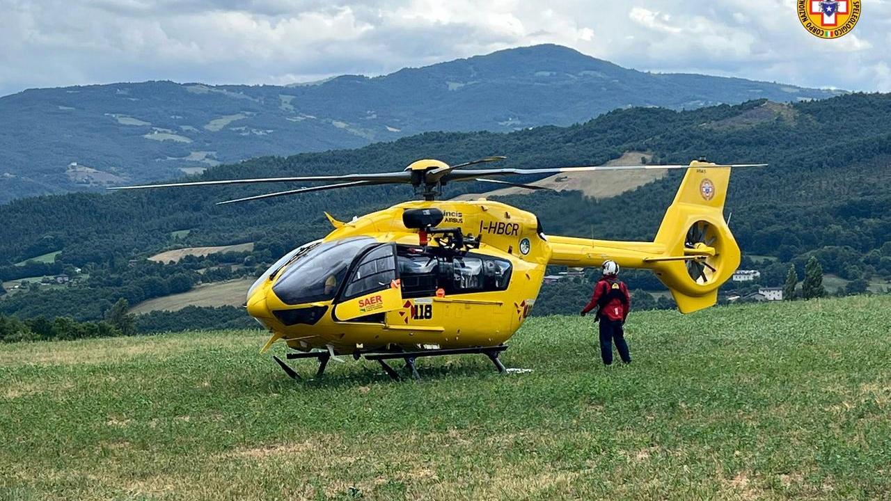 Colpito da un fulmine durante una escursione in Appennino