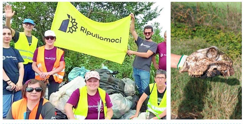 «Nei fossi decine di bottiglie piene di urina, sacchi nascosti e teschi di ovini: servono le fototrappole»