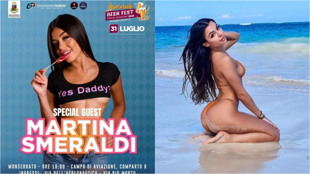 L’Oscar del porno Martina Smeraldi divide Monserrato, il sindaco Locci: «Ha portato la Sardegna nel mondo con il suo lavoro»