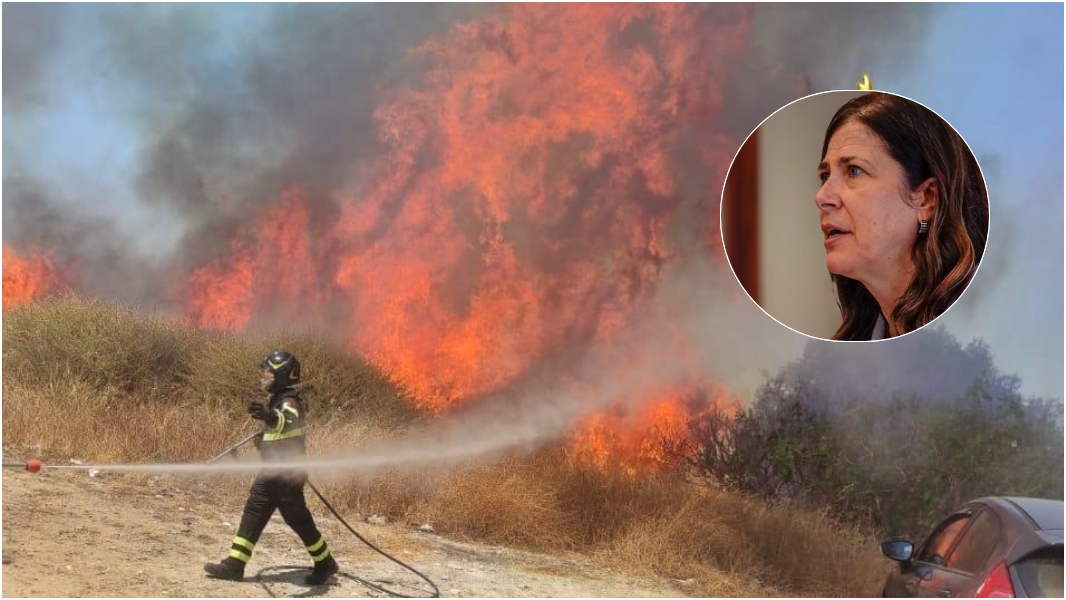 Incendi, la presidente Todde: «Chi distrugge ha colpe gravi»