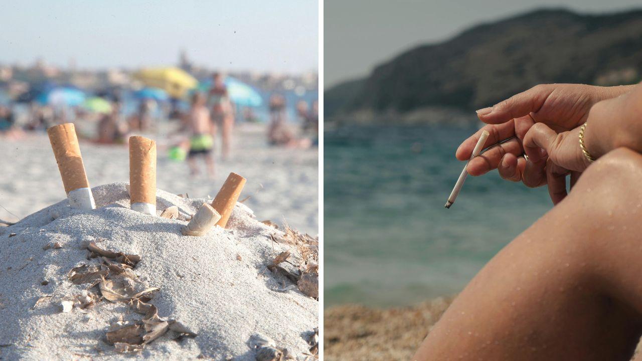 Nelle spiagge toscane si continua a fumare (foto di repertorio)
