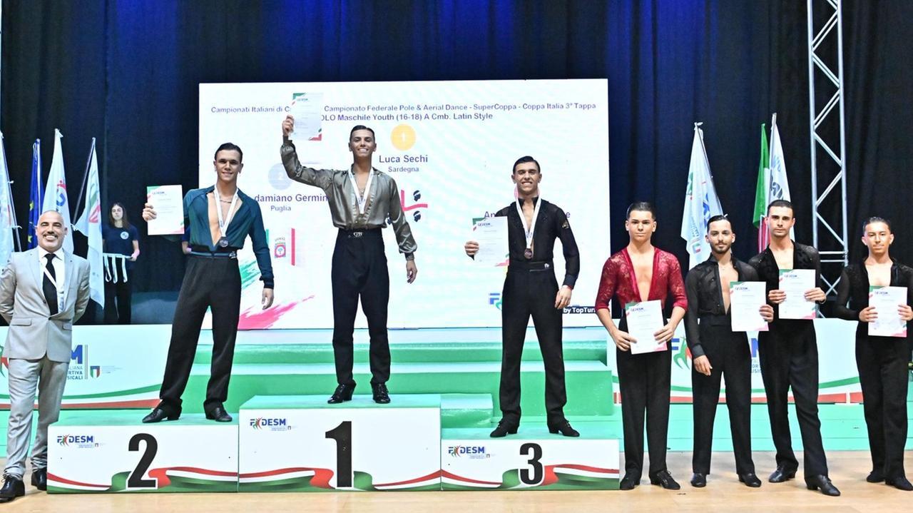 Il ballerino Luca Sechi da Sassari sul tetto d’Italia