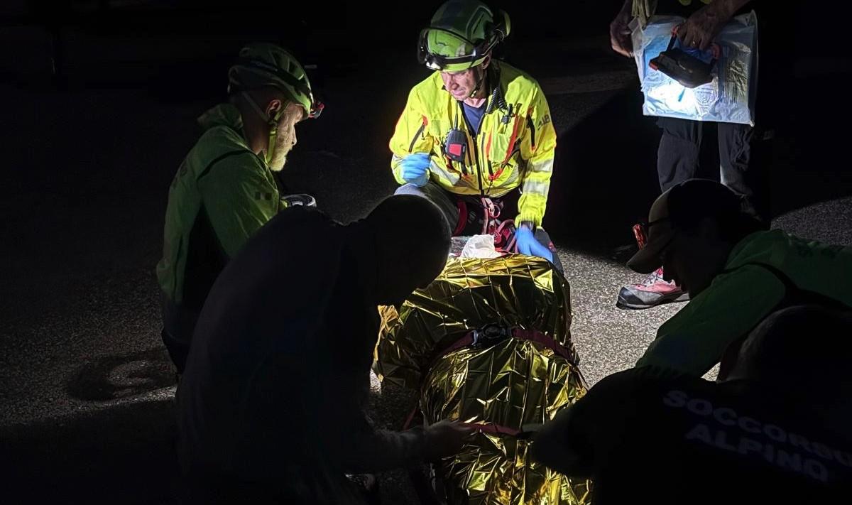 Cade da cavallo dopo il temporale, soccorso in elicottero