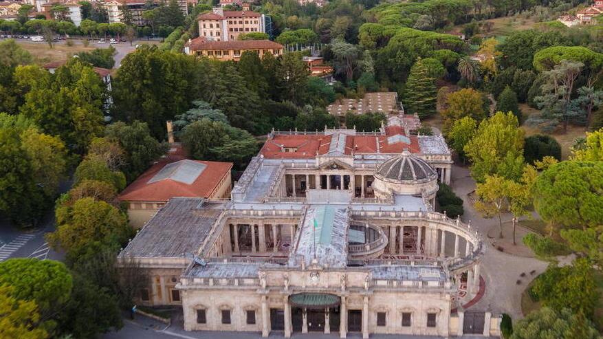 Lo stabilimento Tettuccio simbolo delle Terme montecatinesi