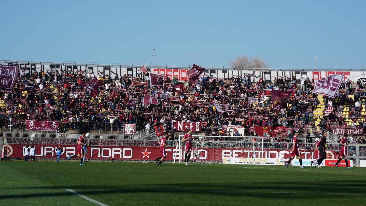 Lo stadio del Livorno