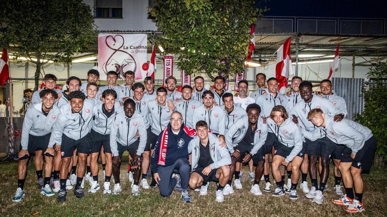 La presentazione del Carpi a Quartirolo (foto Daniele Lugli)