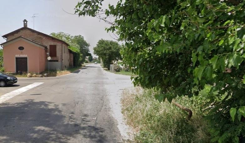 
	L'incrocio tra via Viazza di Sopra e via Salviola

