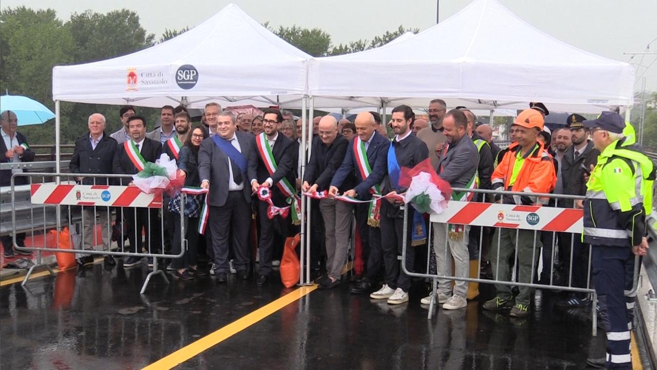 
	La cerimonia di riapertura di ponte Veggia

