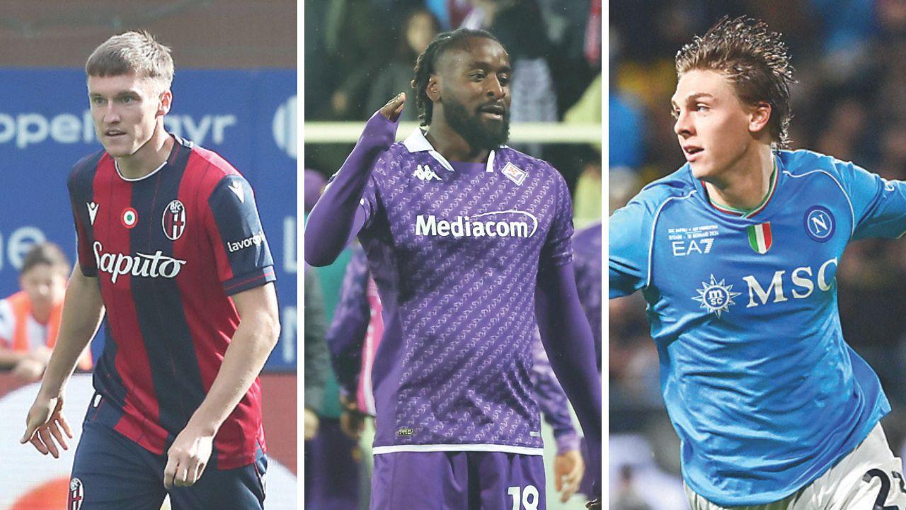 Aebischer, Nzola e Zerbin