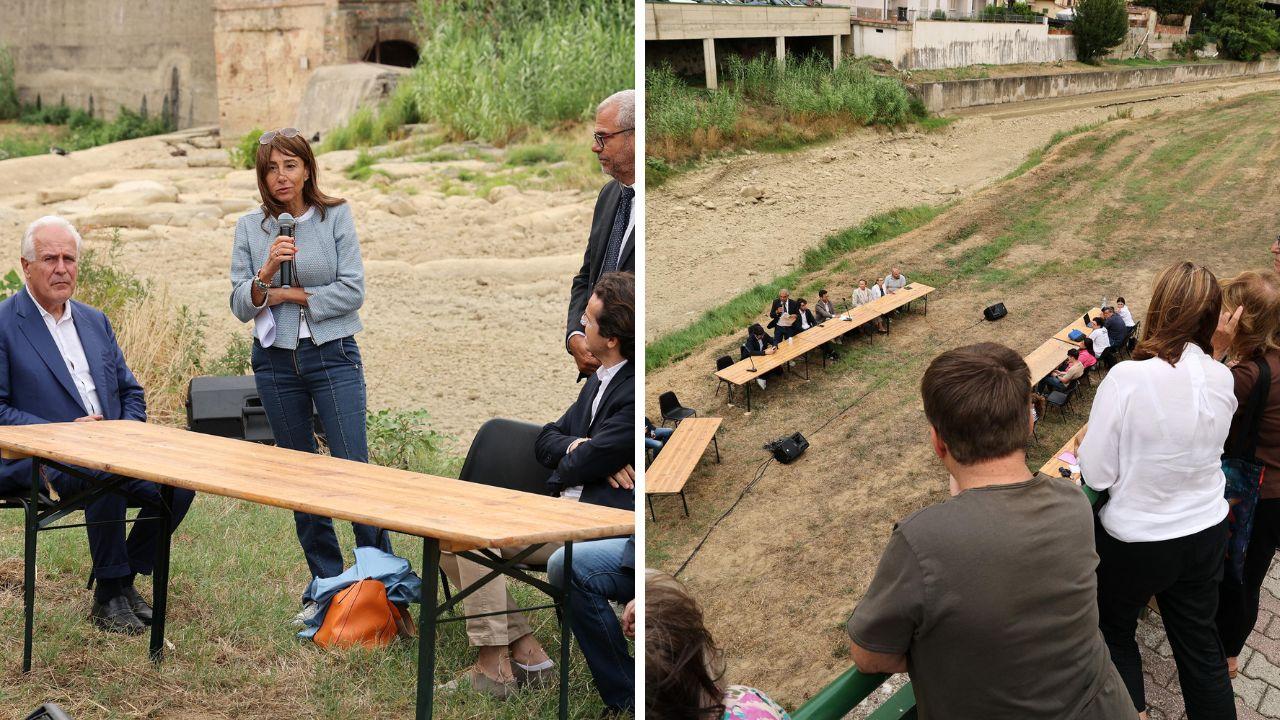 Alcuni momenti della seduta (foto Innocenti/Nucci)