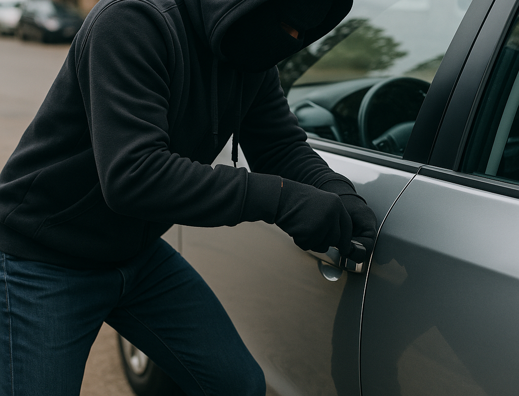 Mentre consegna la spesa alla madre, le rubano computer e occhiali dall’auto. «Abbiamo bisogno di sentirci sicuri in città»
