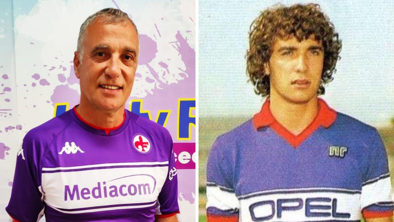 
	Due immagini dell'ex capitano viola


