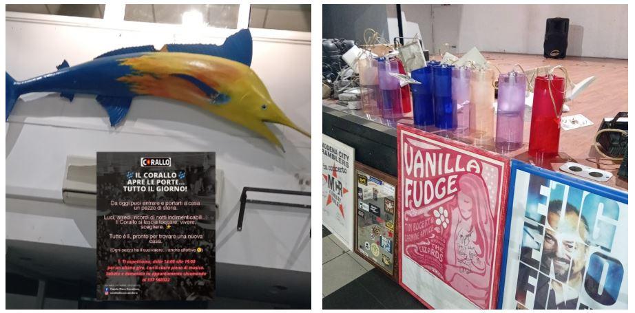 L’ultimo atto della discoteca Corallo: apre le porte e mette in vendita i cimeli di una storia lunga 70 anni