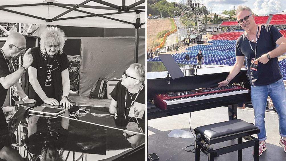 Sul palco con Bocelli e Brian May dei Queen: «Il regalo di una vita»