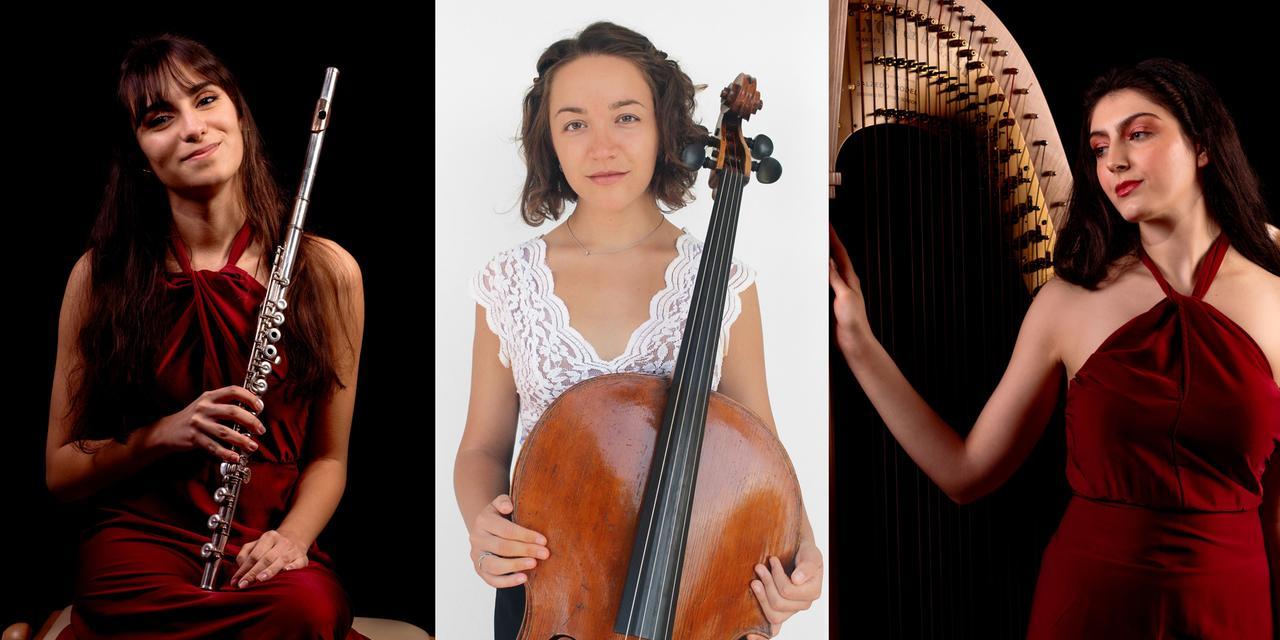 Le celestiali armonie del Trio Mirages oggi al Core per “Donatori di musica”