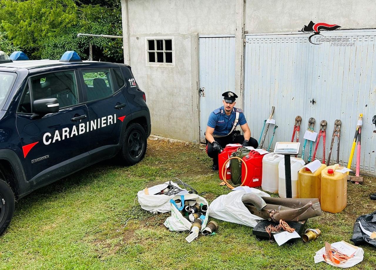Grondaie di rame rubate alla chiesa di Porotto, denunciato un 39enne