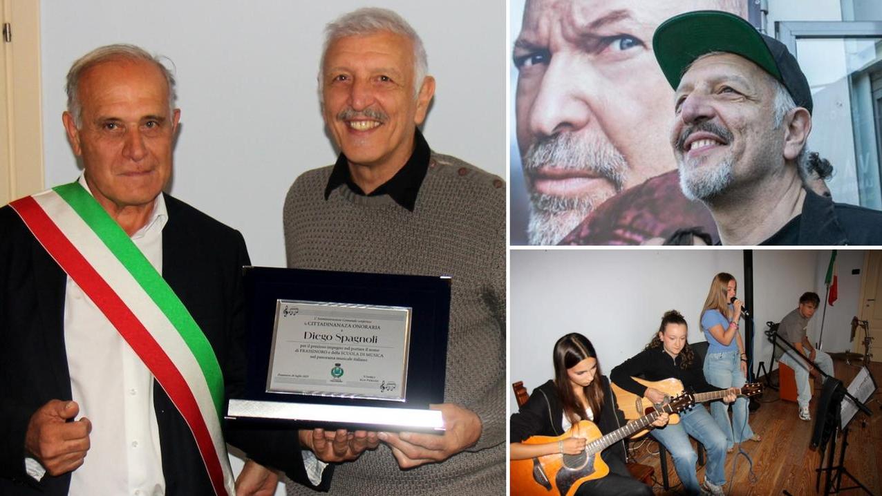 La cittadinanza onoraria di Frassinoro a Diego Spagnoli