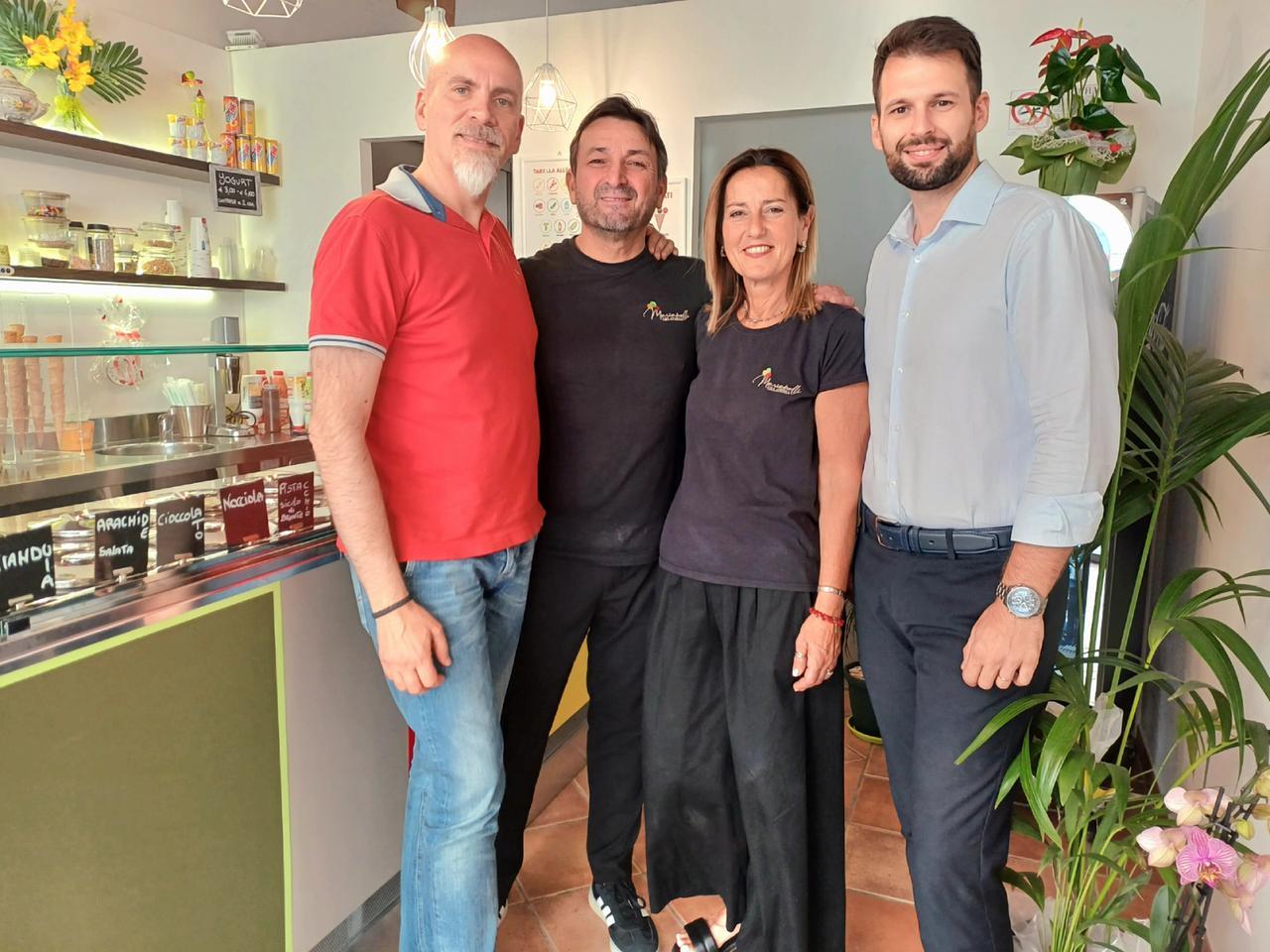 Pontedera, gelateria si traferisce in centro: «Segnale positivo»