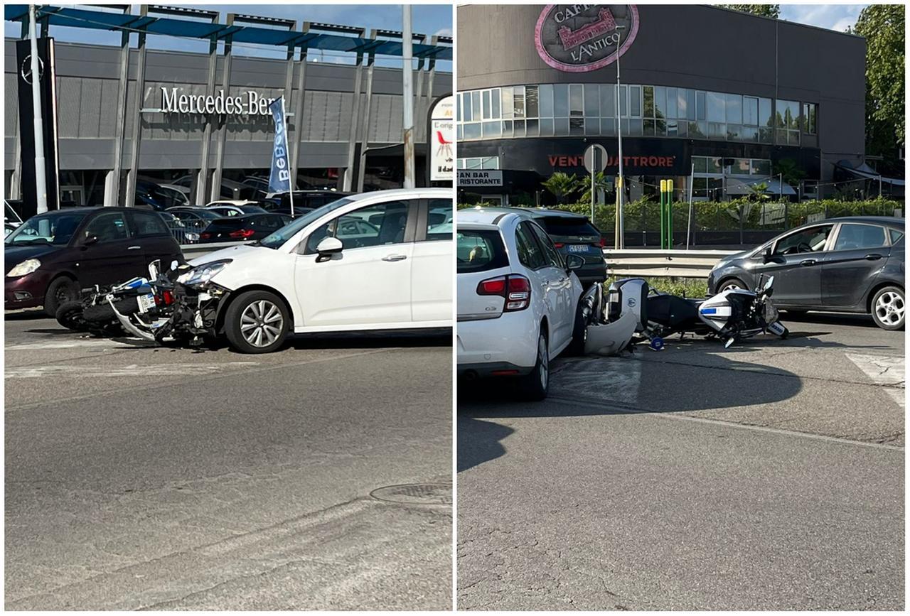 
	L'incidente in via Emilia Est

