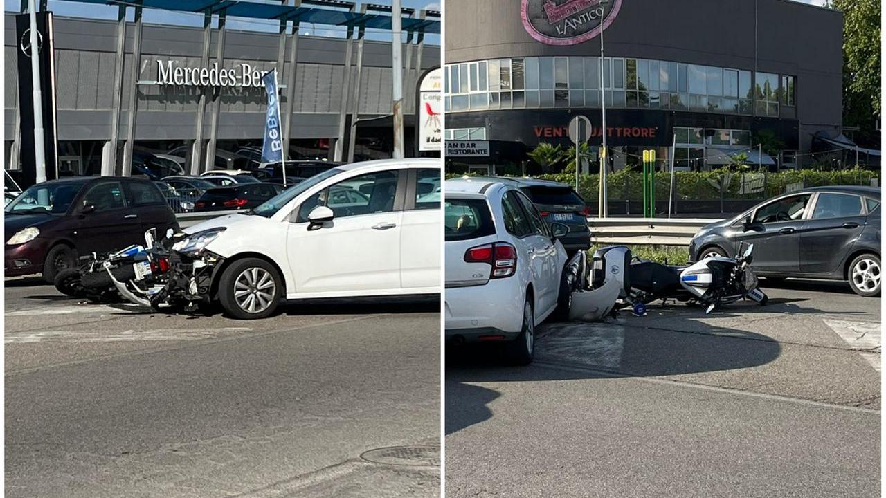 L'incidente in via Emilia Est