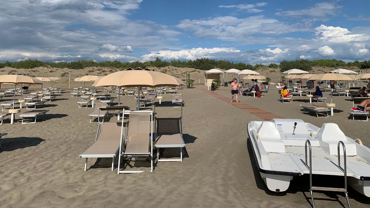 Uno stabilimento balneare