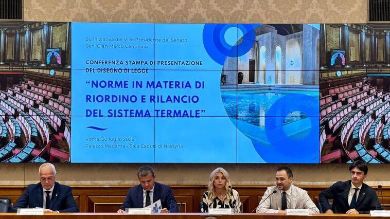 Congedi retribuiti e fondo per i restauri. Allo studio il rilancio del termalismo